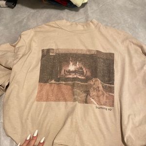 tan aerie long sleeve